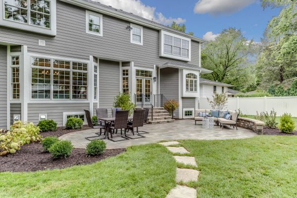Concrete Patio Landscaping in Traverse City