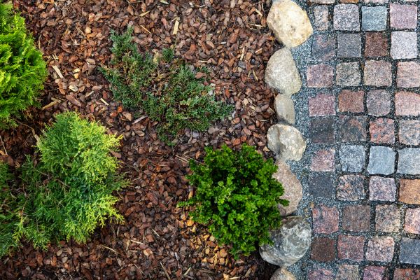 Mulch Spreading in Traverse City