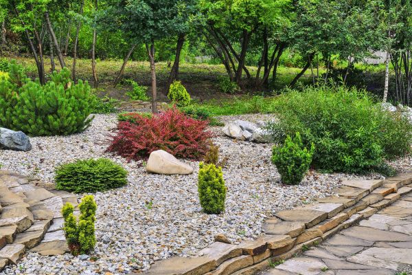 Rock Landscaping in Traverse City