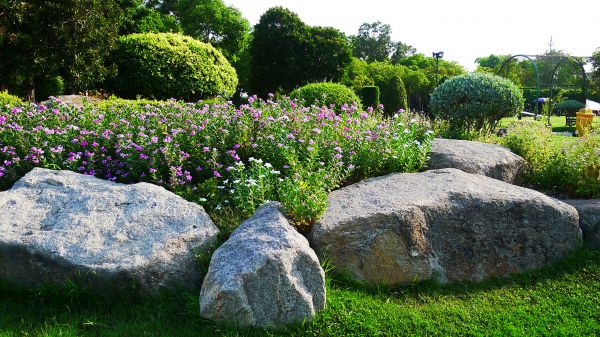 Boulder Landscaping in Traverse City