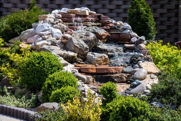 Rockscaping in Traverse City