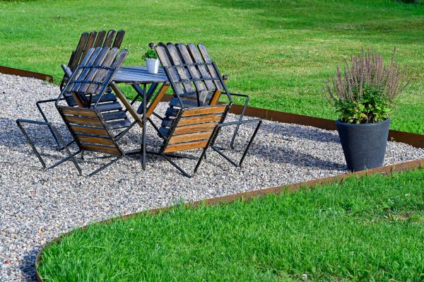 Metal Edging Installation in Traverse City