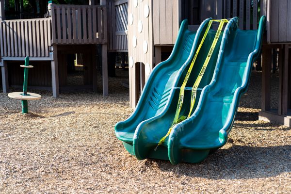 Play Area Mulch Installation in Traverse City