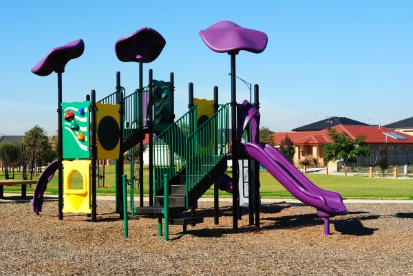 Playground Mulch Removal in Traverse City