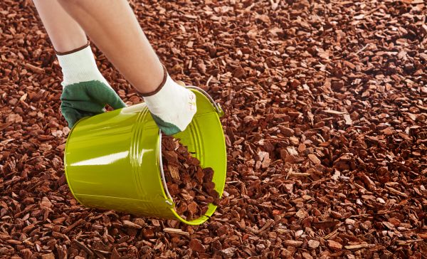 Wood Chip Landscaping in Traverse City