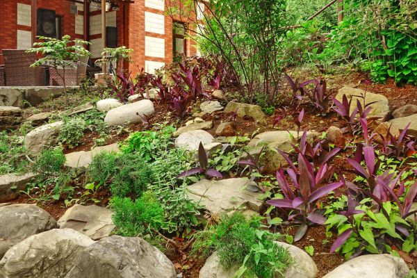 Rock Garden Landscaping in Traverse City