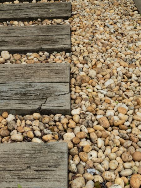 Pea Rock Installation in Traverse City